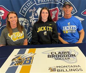 Claire Brogdon Signing Day 11-9-22